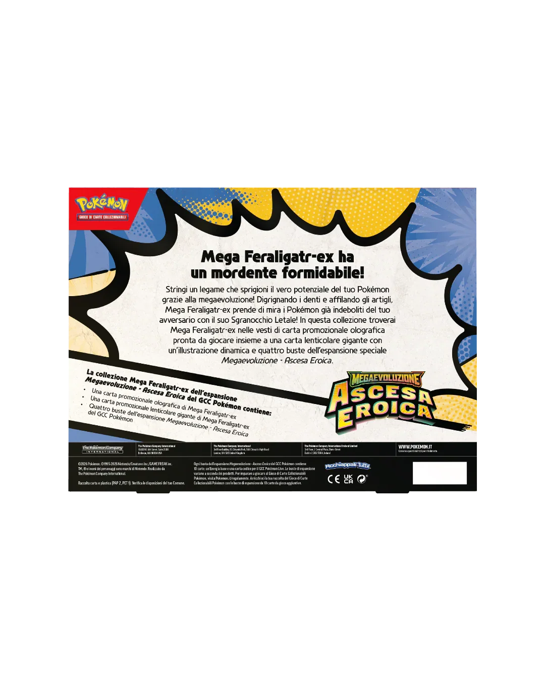 Collezione Mega Feraligatr-EX