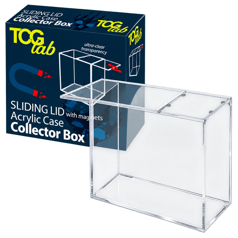 TCG Lab – Case Protettivo per MTG Collector Booster in Plexiglass con Chiusura Magnetica