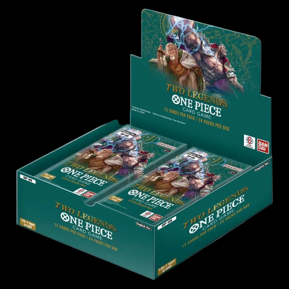One Piece Card Game OP08 Two Legends Booster Box 24 Bustine ENG