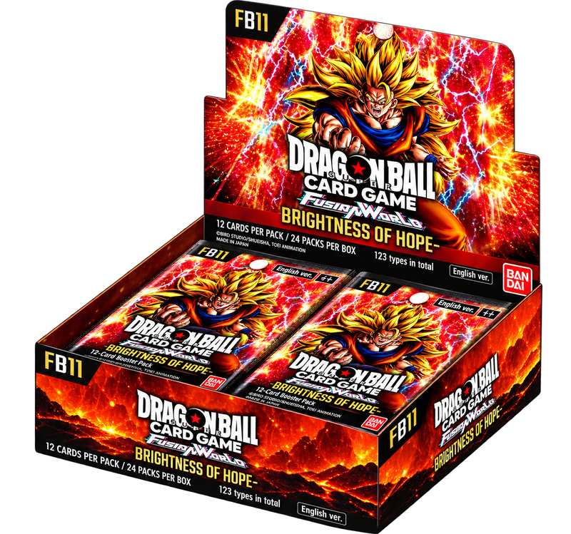 Dragon Ball Super Card Game Fusion World – FB11 Brightness of Hope – Booster Box 24 Buste – ENG