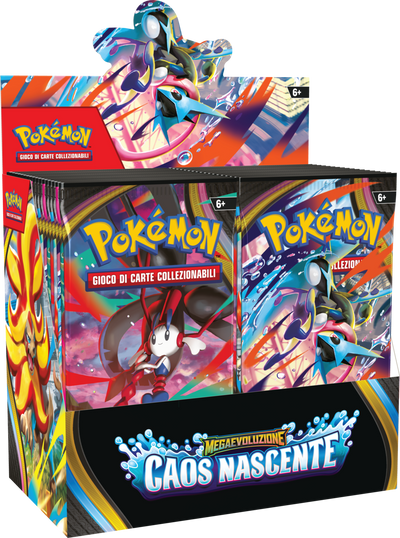 Box 36 Buste Pokémon Megaevoluzione - Caos Nascente [ITA]