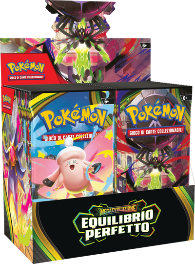 Box 36 Buste Pokémon Megaevoluzione - Equilibrio Perfetto [ITA]