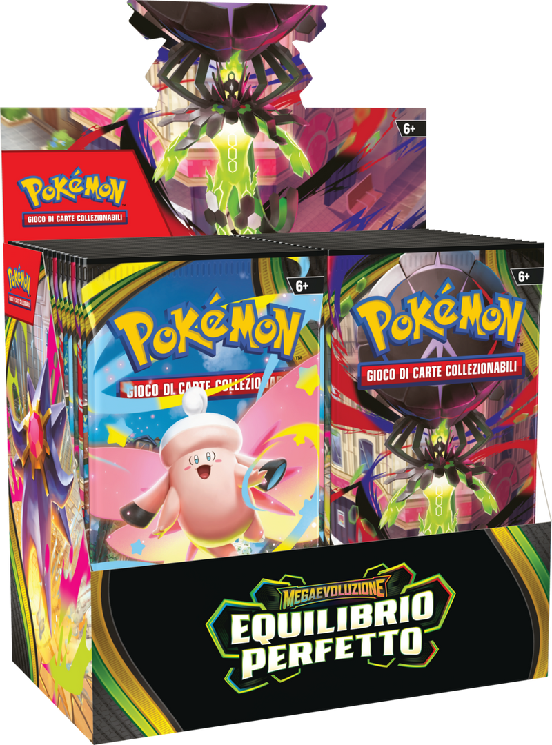 Box 36 Buste Pokémon Megaevoluzione - Equilibrio Perfetto [ITA]
