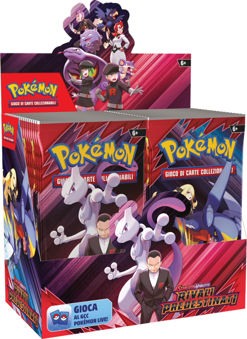 Box 36 Buste Pokémon Scarlatto e Violetto - Rivali Predestinati [ITA]