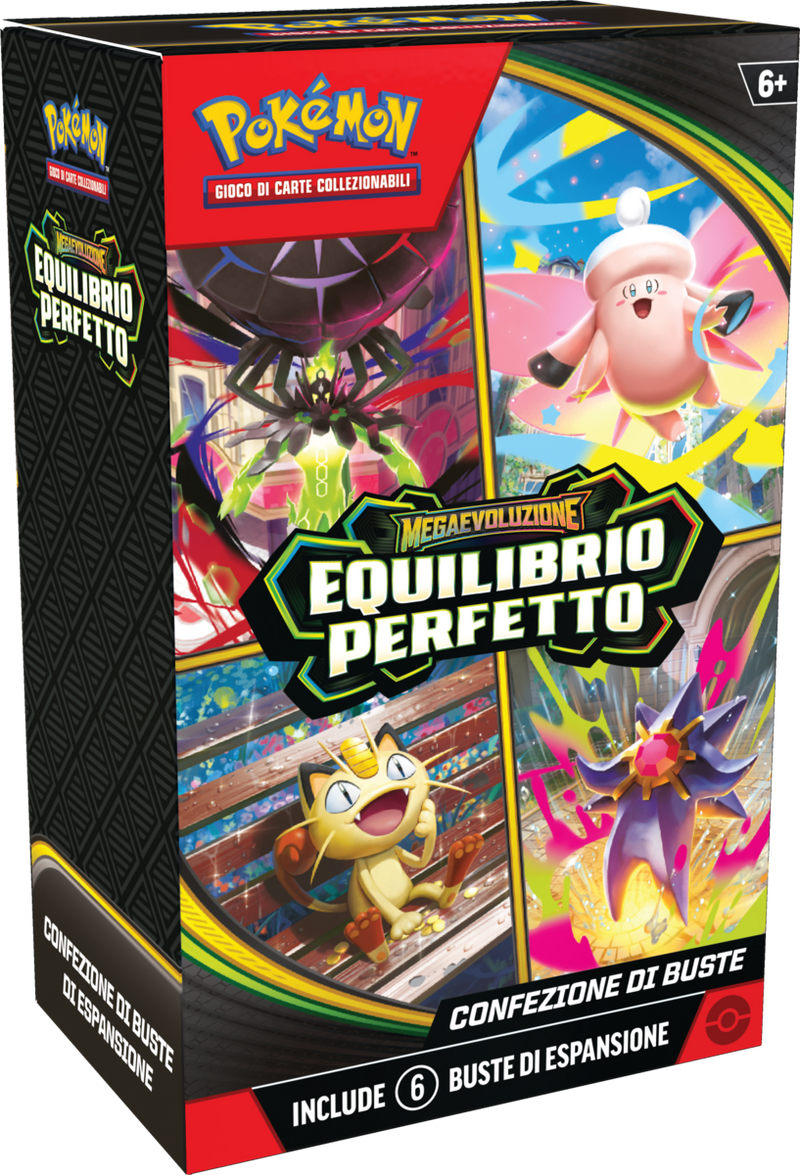 Bundle 6 Buste Pokémon Megaevoluzione - Equilibrio Perfetto [ITA]