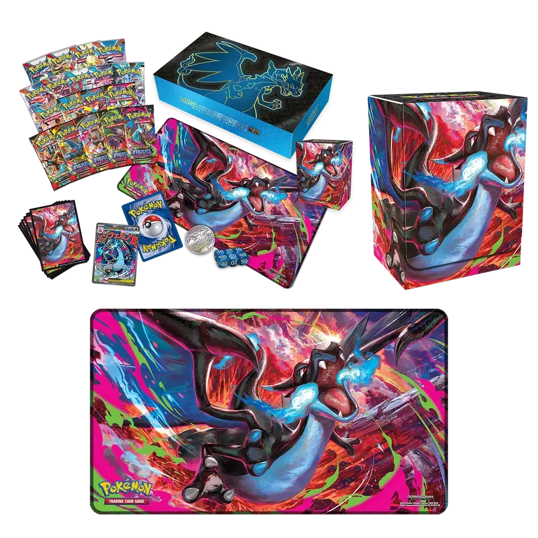 Collezione Fiamme Spettrali Ultra Premium Mega Charizard X-EX (IT)