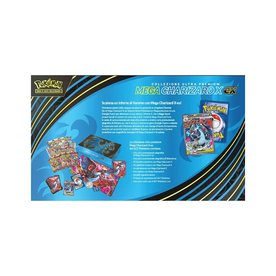 Collezione Fiamme Spettrali Ultra Premium Mega Charizard X-EX (IT)