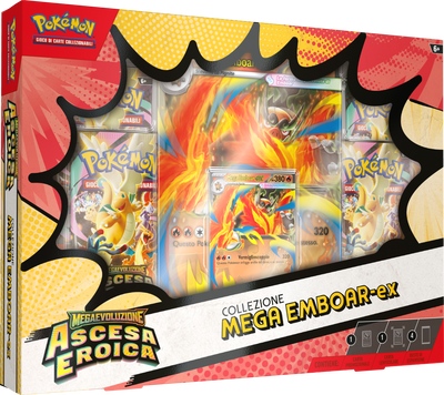 Collezione Mega Emboar-ex - Megaevoluzione Ascesa Eroica [ITA]