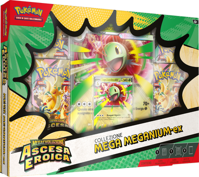Collezione Meganium-EX dell'Espansione Megaevoluzione - Ascesa Eroica