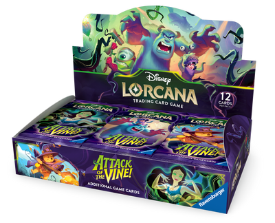 Disney Lorcana TCG - Viticcio all'Attacco - Display Box 24 Bustine - ENG