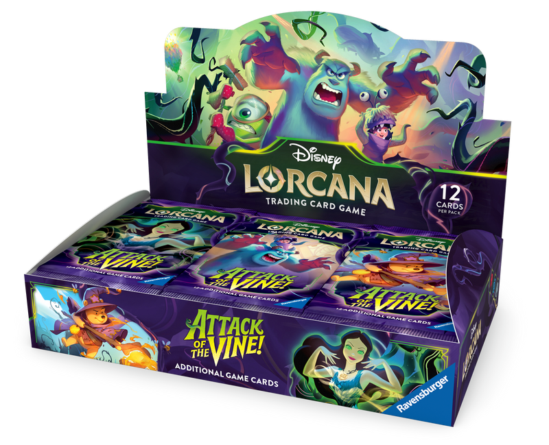 Disney Lorcana TCG - Viticcio all'Attacco - Display Box 24 Bustine - ENG
