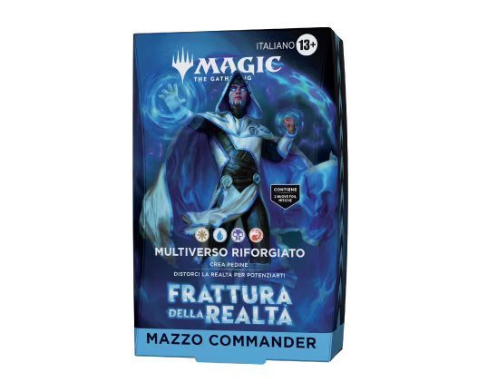 Magic The Gathering Frattura della Realtà Mazzo Commander Multiverso Riforgiato Italiano