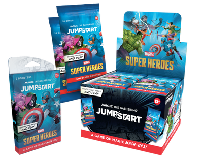 Magic: The Gathering - Marvel Super Heroes - Jumpstart Booster Box [ENG]