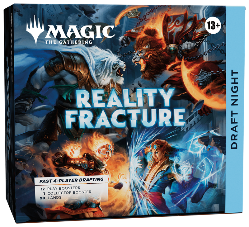 Magic The Gathering Reality Fracture Draft Night ENG con 12 Play Booster e Collector Booster