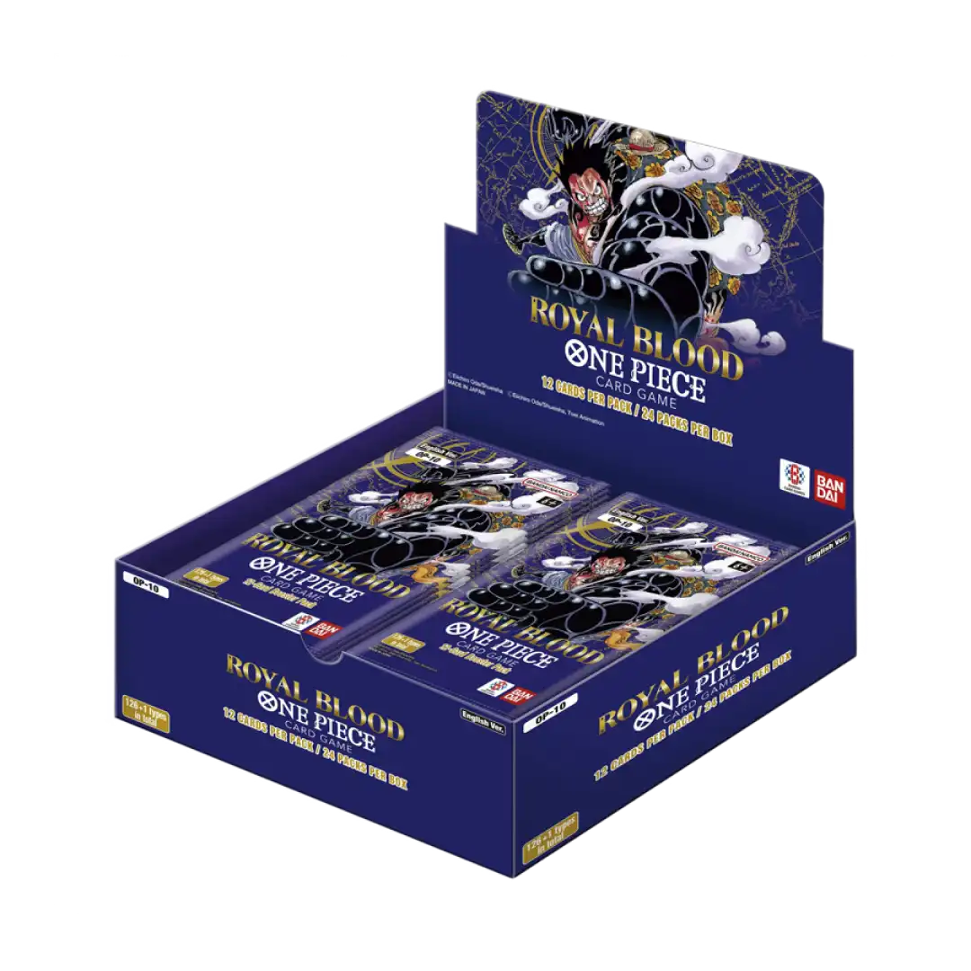 One Piece OP10 Royal Blood Box 24 Bustine ENG
