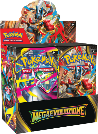 Box 36 Buste Pokémon Megaevoluzione [ITA]