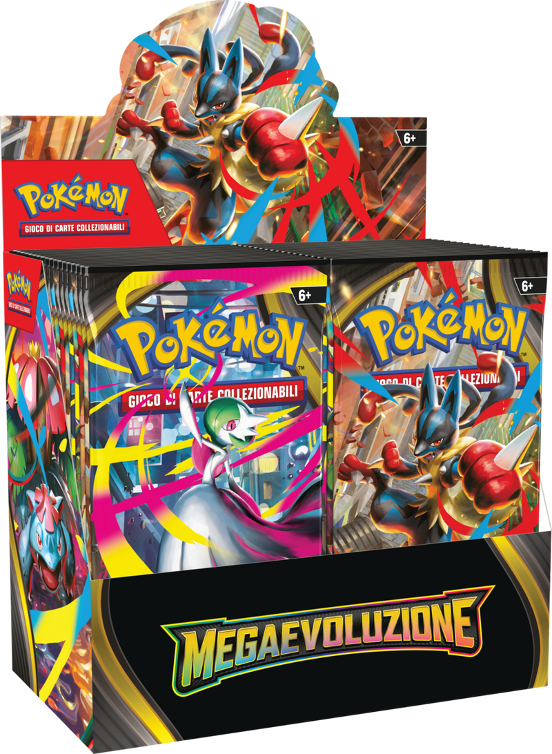 Box 36 Buste Pokémon Megaevoluzione [ITA]