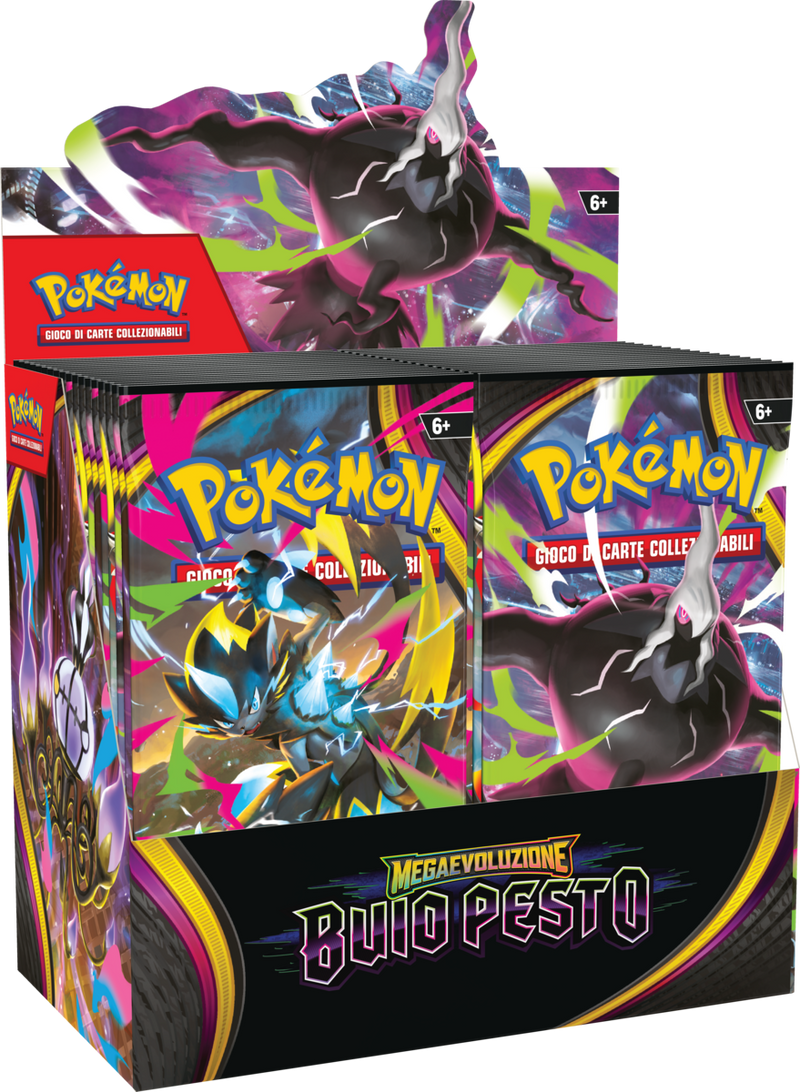 Box 36 Buste Pokémon Megaevoluzione - Buio Pesto [ITA]