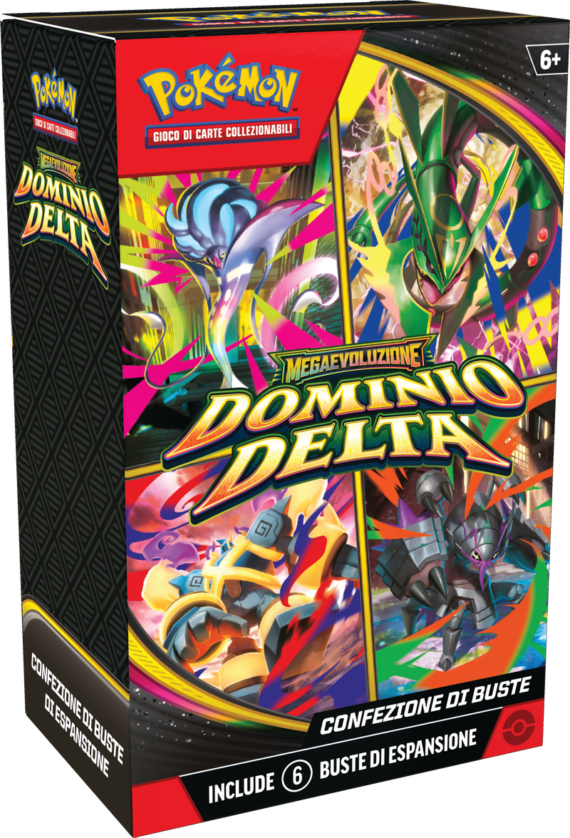 Pokémon Megaevoluzione Dominio Delta – Confezione 6 Buste ITA