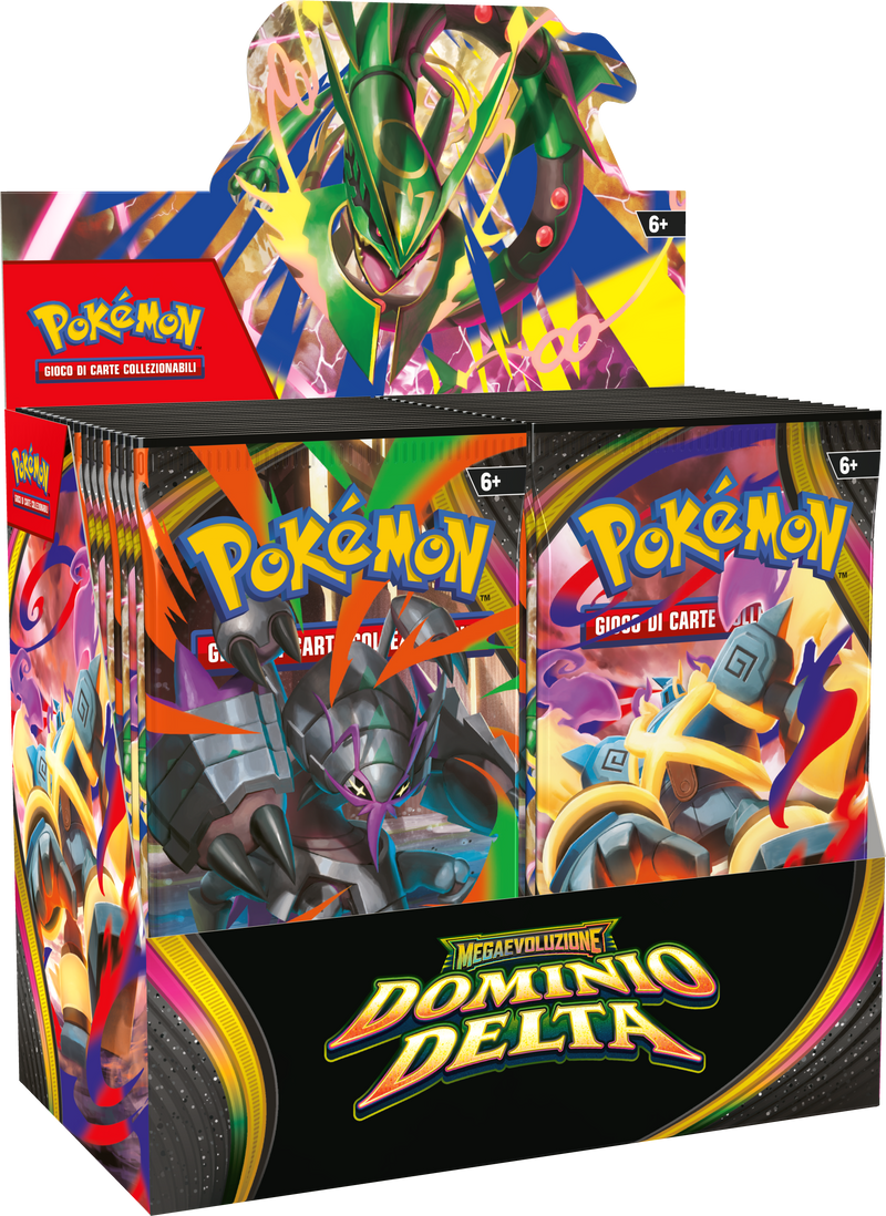 Pokémon Megaevoluzione Dominio Delta Box 36 Buste ITA con Mega Rayquaza ex
