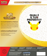 Collezione Raccoglitore Pokémon 30° Anniversario IT | Binder + 5 Buste Pokémon GCC