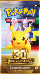 Confezione di 6 Buste Pokémon 30° Anniversario IT | Booster Bundle Ufficiale