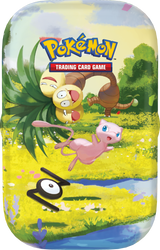 Mini Tin Pokémon 30° Anniversario IT | Scatolina da Collezione con 2 Buste