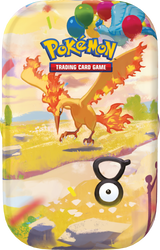 Mini Tin Pokémon 30° Anniversario IT | Scatolina da Collezione con 2 Buste