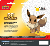 Blister 2 Buste Eevee Pokémon 30° Anniversario IT | Carta Promo + Moneta