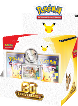 Blister 2 Buste Eevee Pokémon 30° Anniversario IT | Carta Promo + Moneta
