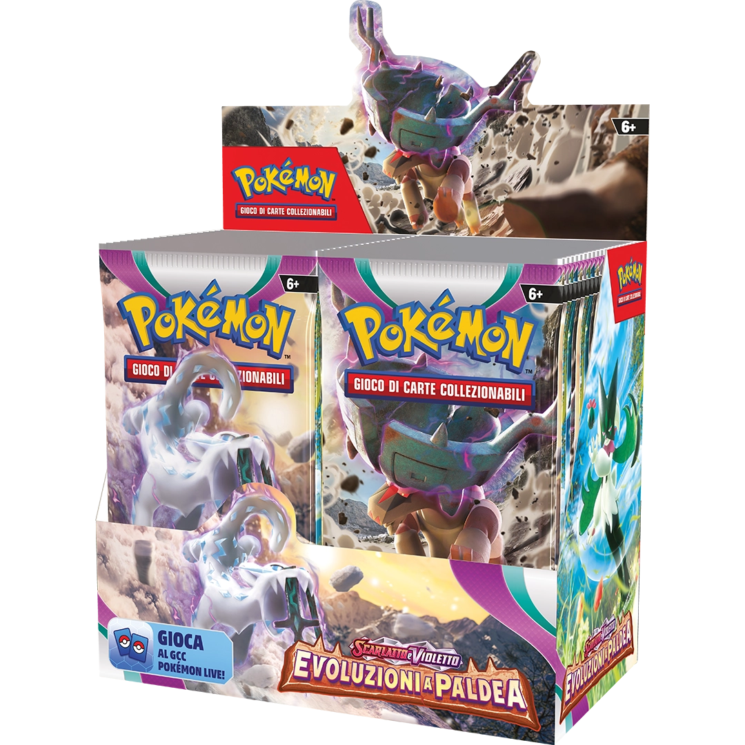 Scarlatto e Violetto Evoluzioni a Paldea, Box 36 buste ita