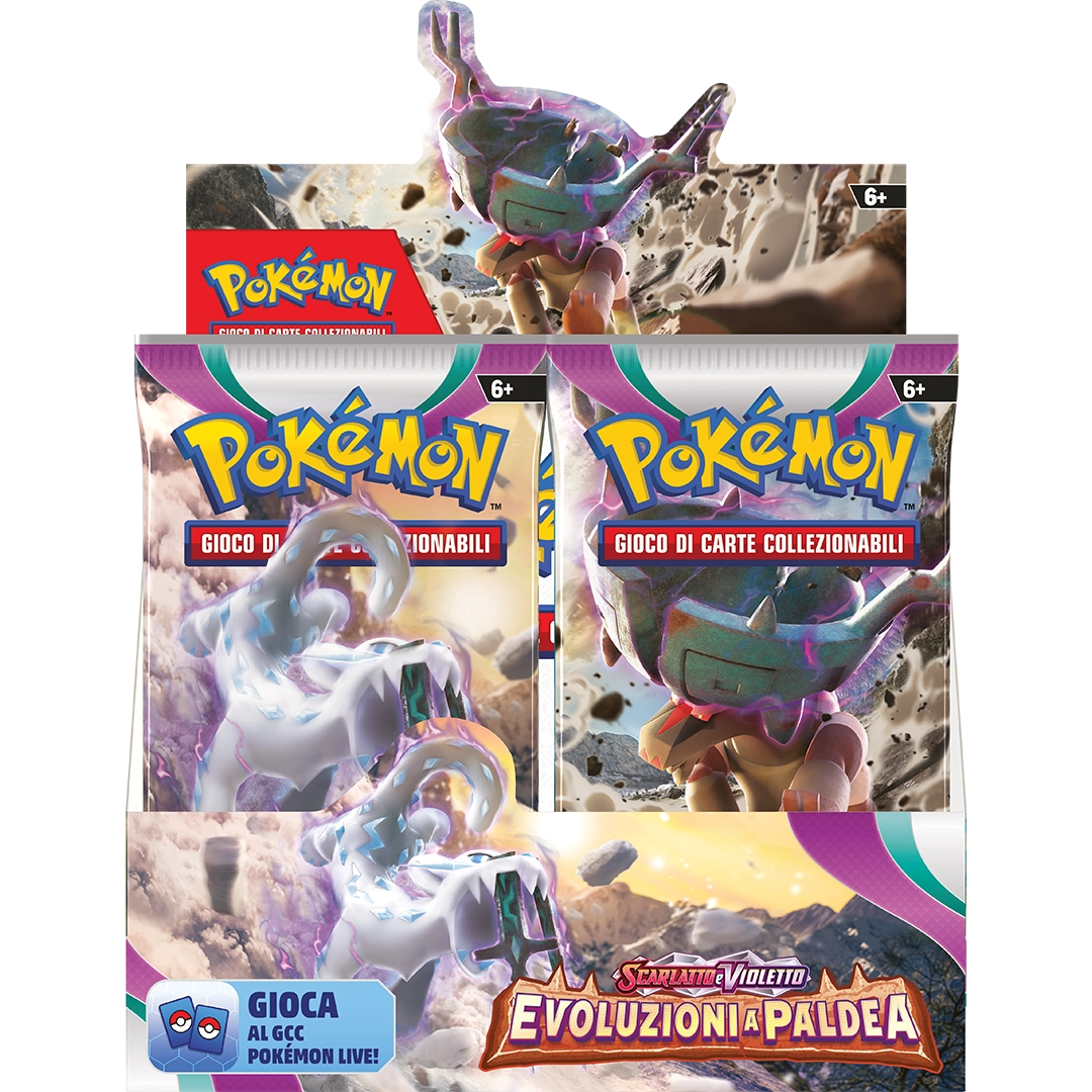 Scarlatto e Violetto Evoluzioni a Paldea, Box 36 buste ita