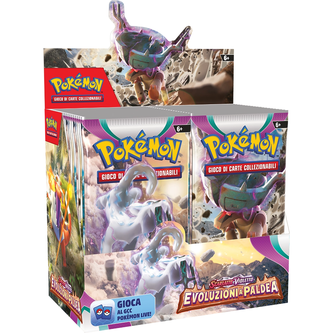 Scarlatto e Violetto Evoluzioni a Paldea, Box 36 buste ita