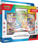 Pokémon Collezione Illustrazione Primi Compagni d'Avventura Serie 3 con 3 carte promo illustrazione, 2 buste Pokémon e foglio adesivi - Italiano