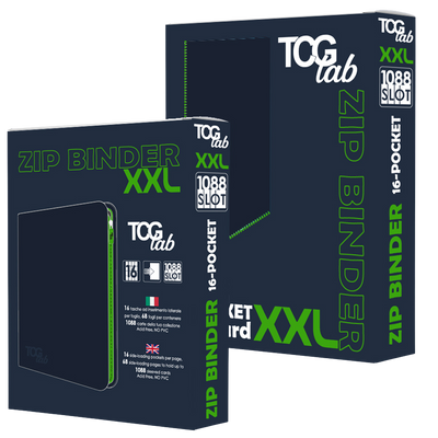 16 Pocket XXL - 1088 slot - Blu Esterno Blu scuro - Zip Verde