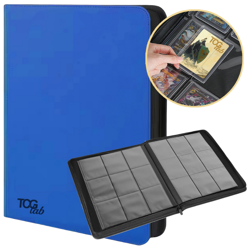 Album per Toploader a 9 Tasche (252 toploader) - Blu