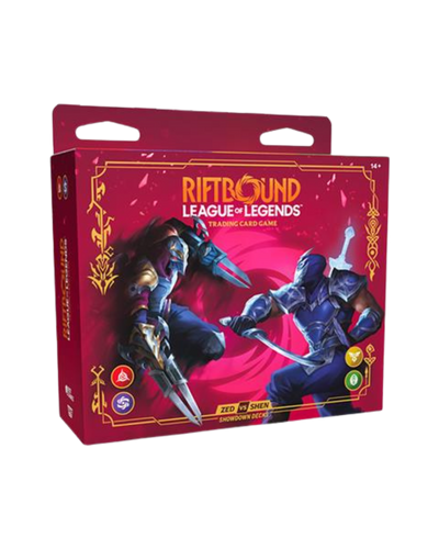 LoL Riftbound: Vendetta Showdown Deck Display