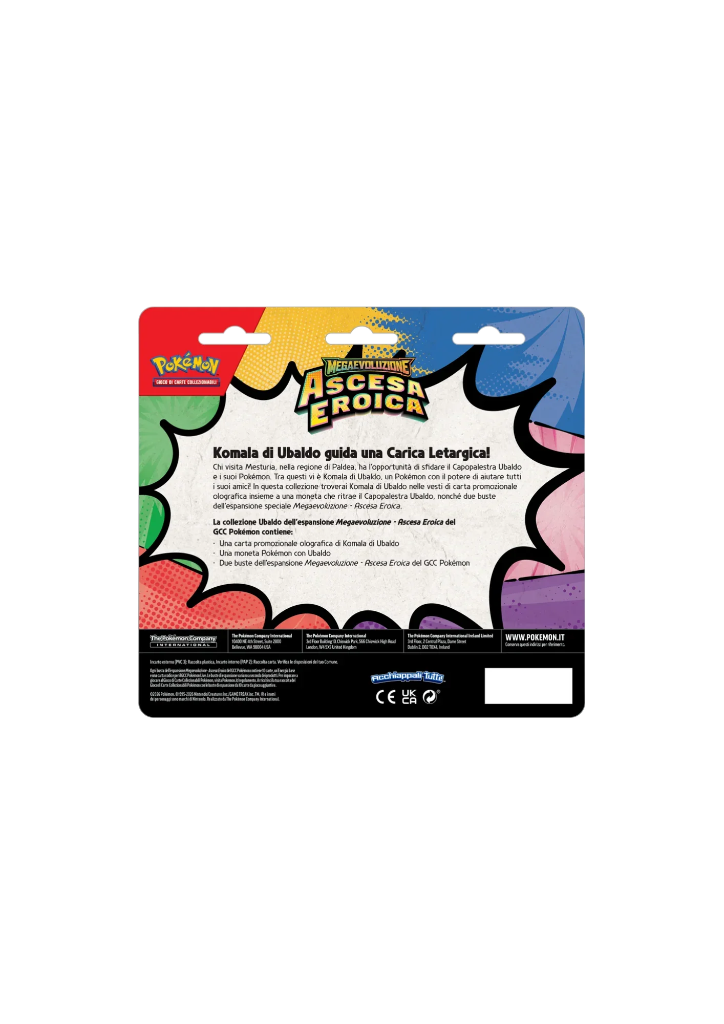 Collezione  Ubaldo dell'espansione Megaevoluzione