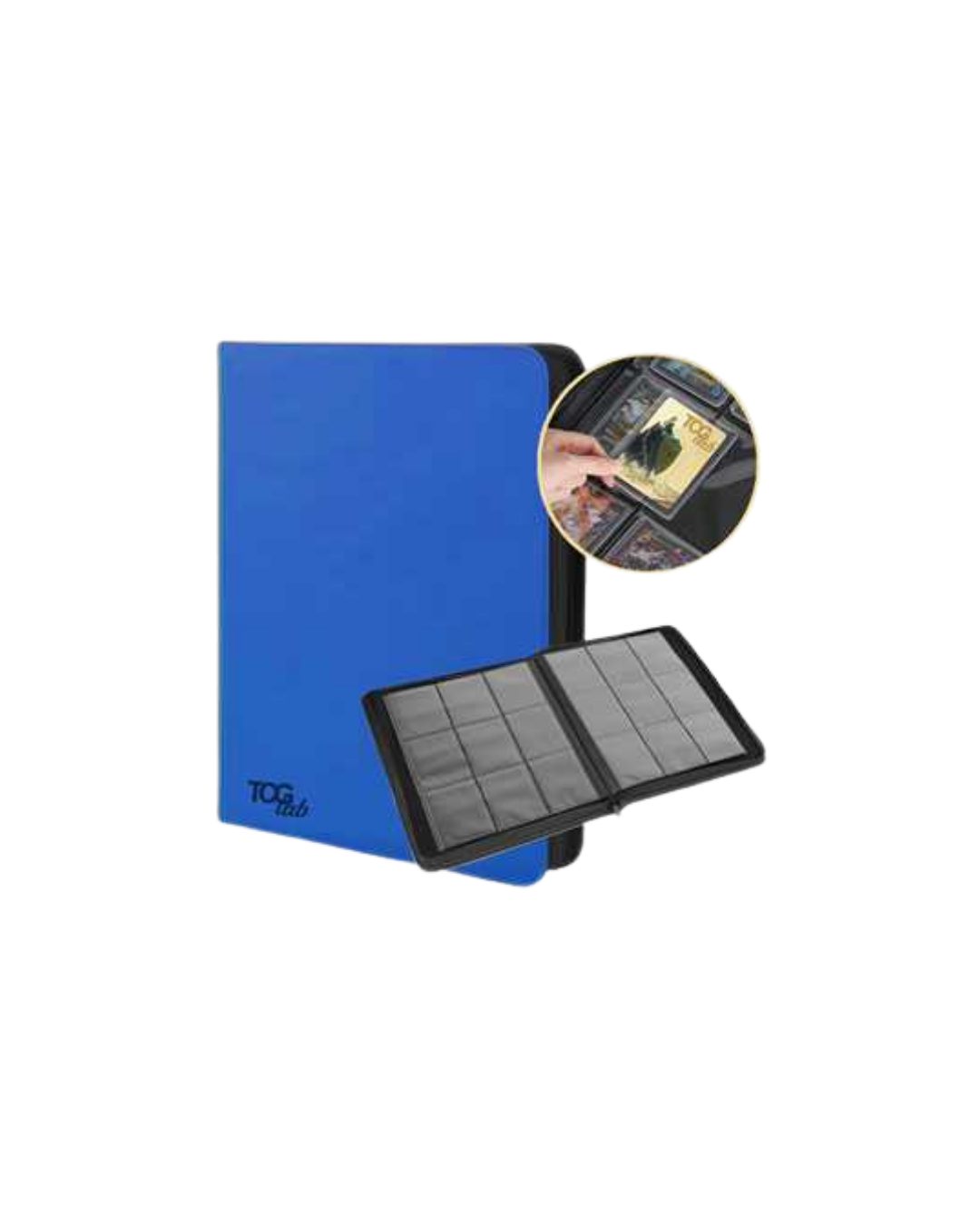 TcgLab Album per Toploader a 9 Tasche (252 toploader) - Blu
