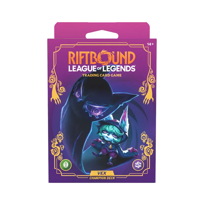 Riftbound GCC League of Legends - Unleashed Mazzo Campione Vex [ENG]