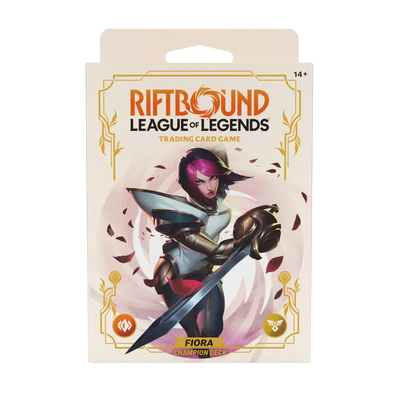 Riftbound Spiritforged League of Legends GCC - Mazzo Campione Fiora [ENG]