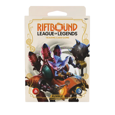 Riftbound Spiritforged League of Legends GCC - Mazzo Campione Rumble [ENG]