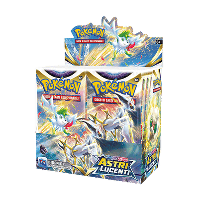 Box 36 Bustine Astri lucenti ITA