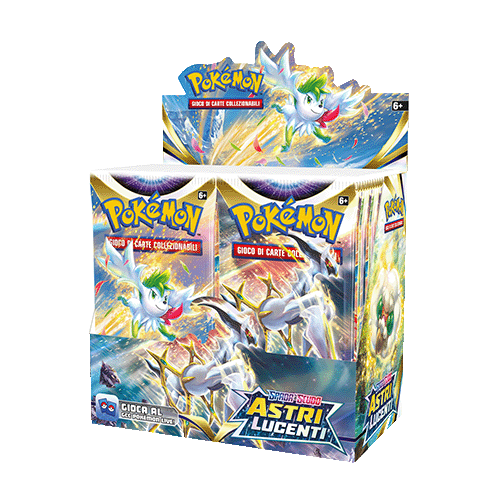 Box 36 Bustine Astri lucenti ITA