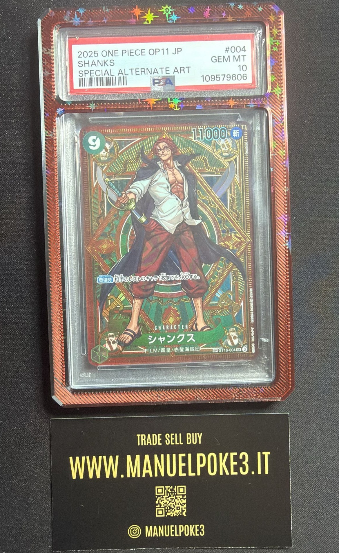 Shanks Mosaico OP-11 JP PSA 10