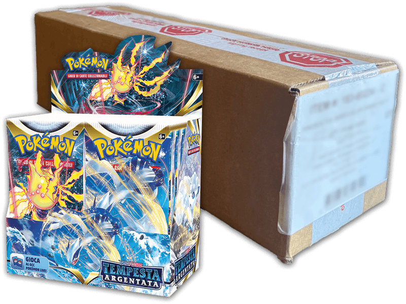 Case da 6 Display Sealed – Spada e Scudo – Tempesta Argentata (ITA)