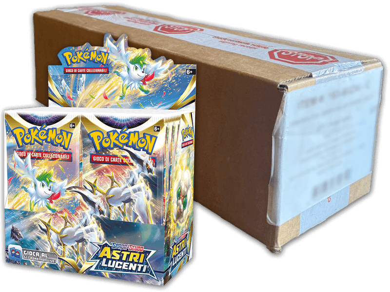 Case da 6 Display Sealed – Spada e Scudo – Astri Lucenti (ITA)