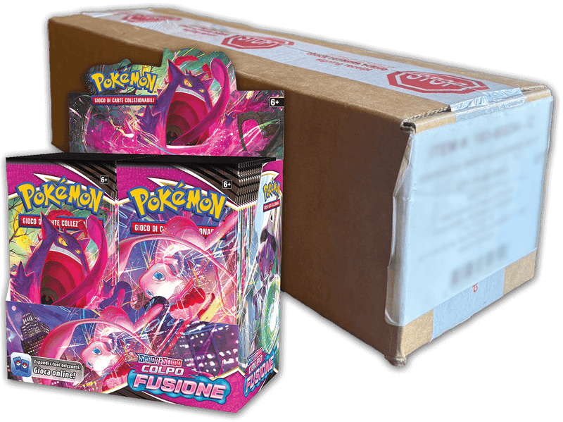 Case da 6 Display Sealed- Spada e Scudo – Colpo Fusione (ITA)