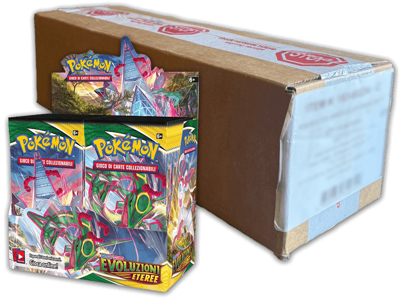 Case da 6 Display Sealed – Spada e Scudo – Evoluzioni Eteree (ITA)