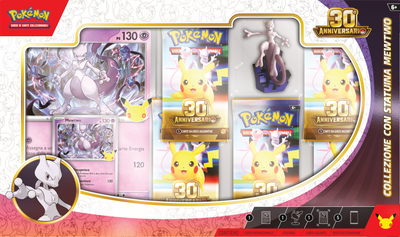 Collezione con Statuina Mewtwo Pokémon 30° Anniversario IT | Pokémon GCC